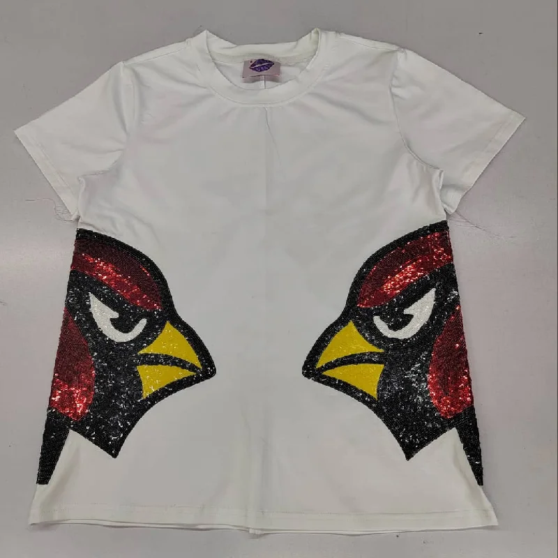 Cardinal Wrap Around Tee Polka Dot Checkered Tartan