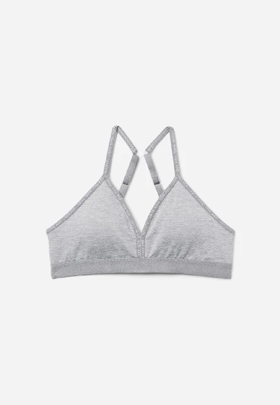 Convertible T-Shirt Bra Ribbed Striped Patterned