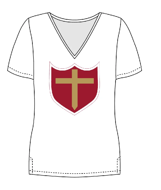 Crusaders Tee Ribbed T-Shirt High Neck Heavyweight