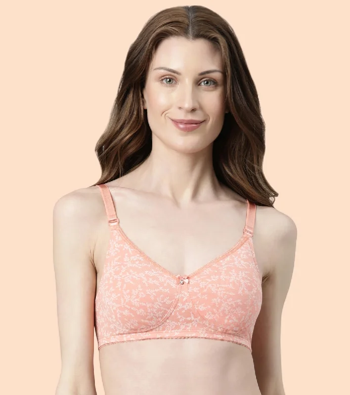 Enamor Comfort Shaper T-Shirt Bra | A055 Hooded Caped Shawl Collar