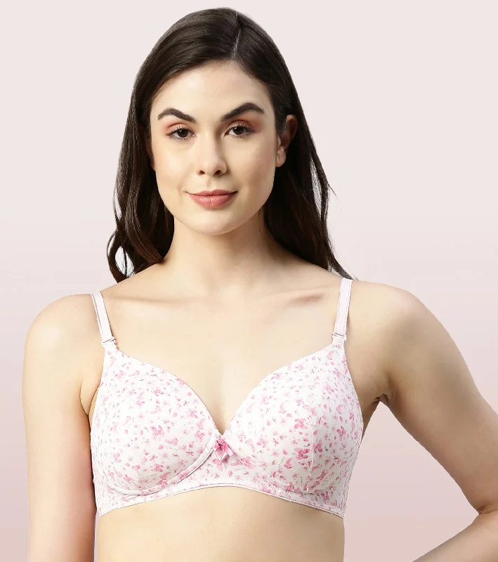 Invisible Neckline T-Shirt Bra Polka Dot Checkered Tartan