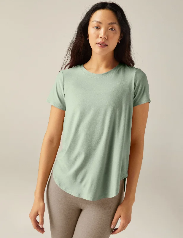 Featherweight On The Down Low Tee Mesh Blend Leather Blend Suede Blend