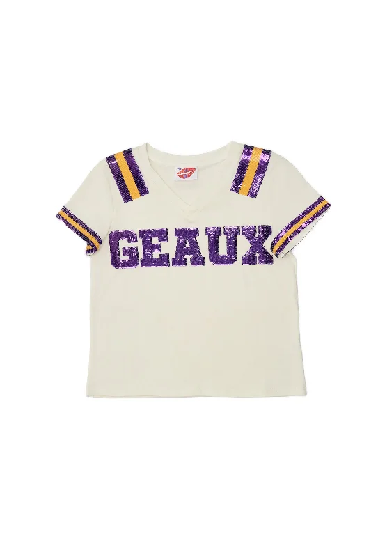 GEAUX Jersey Tee Anti-Shrink Durable Soft