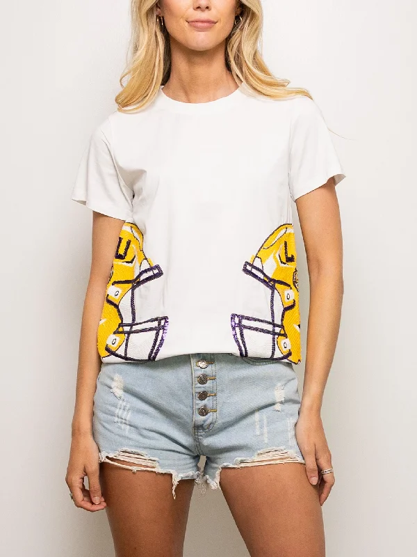 Helmet Wrap Tee Iron Safe Non-Iron Wrinkle Free
