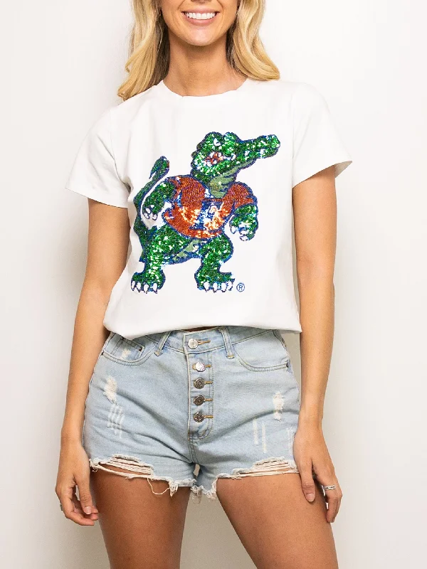 LICENSED GATOR TEE Collared Crew Neck Turtle Neck