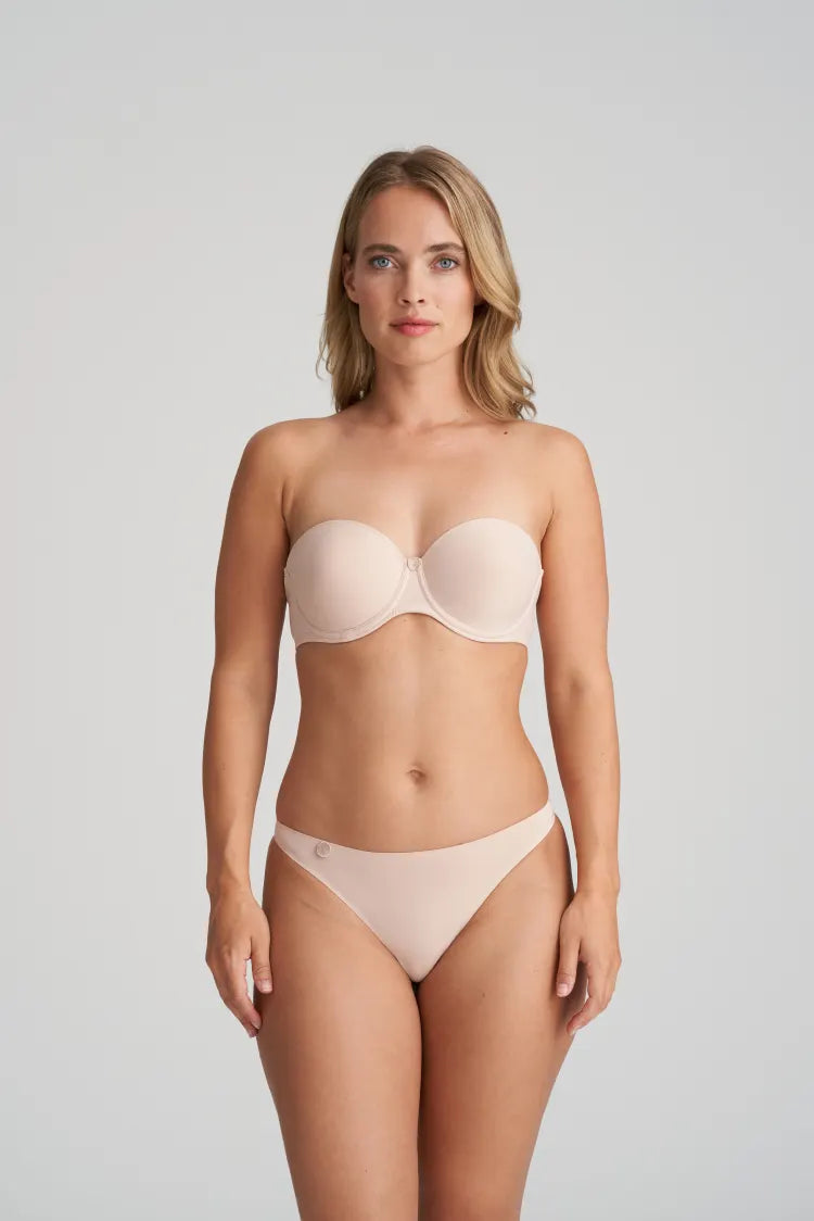 Mariejo Tom Strapless T-Shirt Bra Front Pockets Side Pockets Patch Pockets