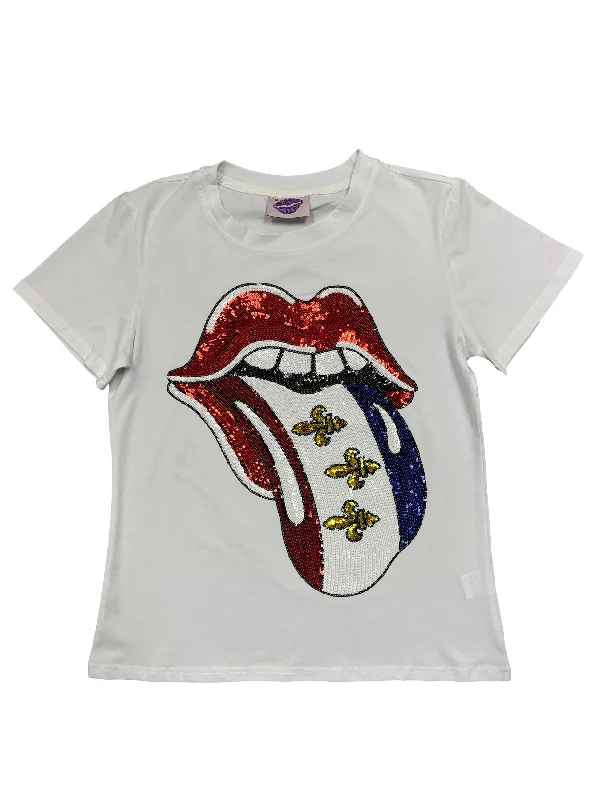 Schnell Studio x Sparkle City Collaboration Tee Welt Pockets Slit Pockets