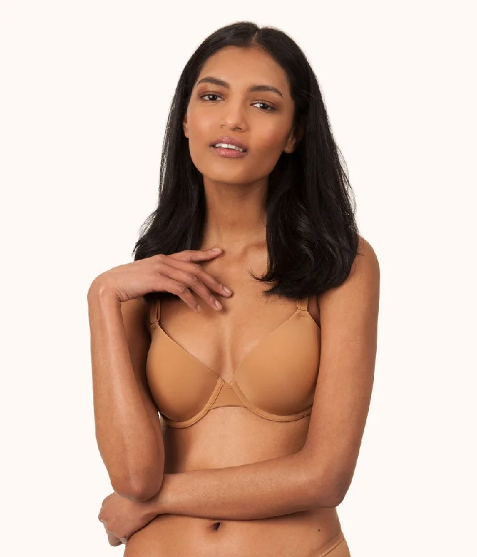 The T-Shirt Bra: Warm Oak Polka Dot Checkered Tartan