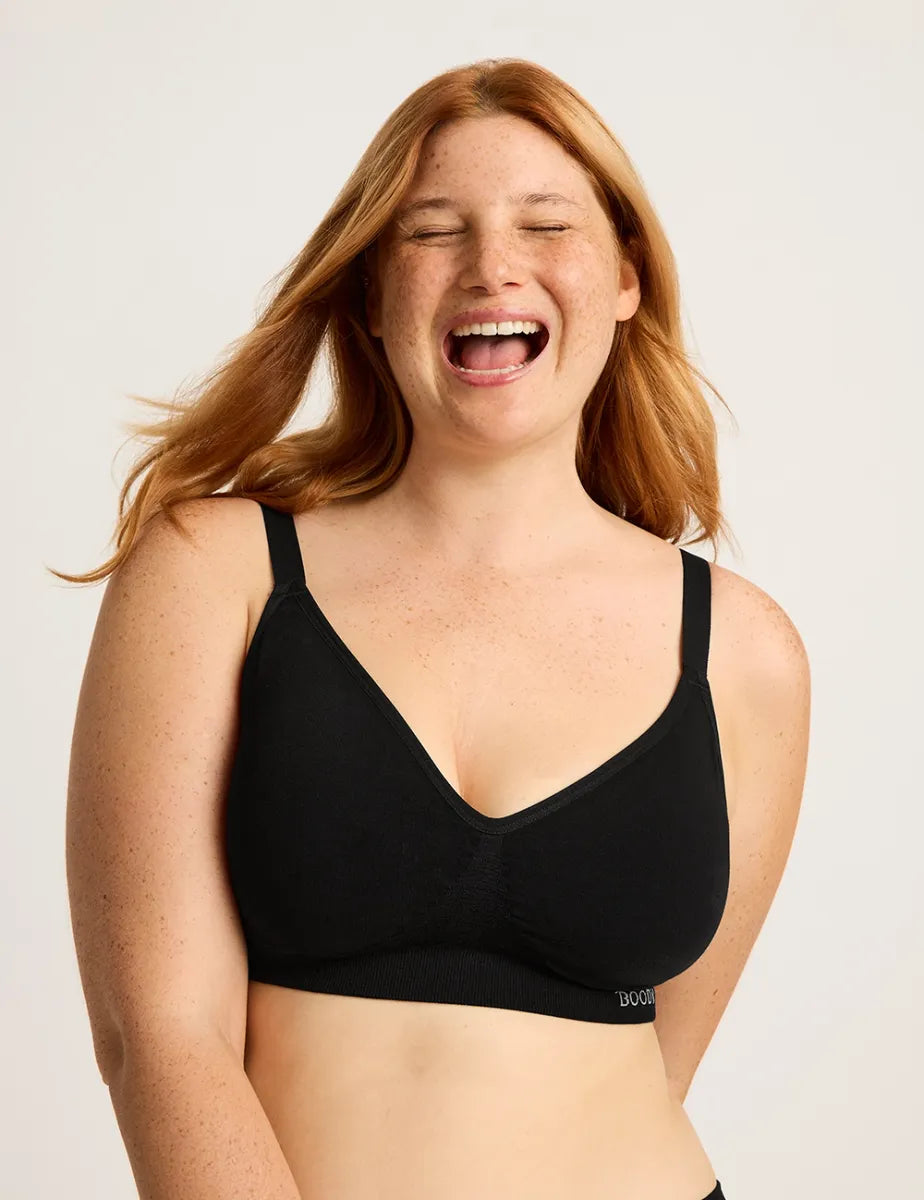 Full Bust Wireless T-Shirt Bra Mesh Blend Leather Blend Suede Blend