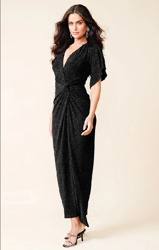 Sacha Drake - The Emporium Maxi Dress - Black Comfortable Ruffle Maxi Dress