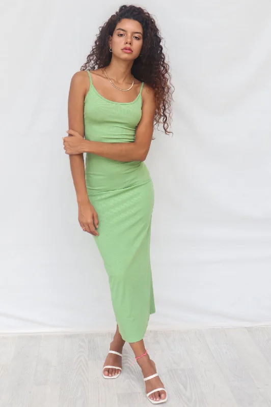 Rhonny Maxi Dress - Apple Trendy Printed Maxi Dress