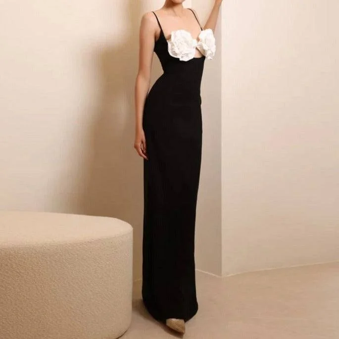 Seanna Sleeveless High Waist Backless Colorblock Maxi Dress Stylish V-Neck Maxi Dress Seanna Sleeveless High Waist Backless Colorblock Maxi Dress Stylish V-Neck Maxi Dress