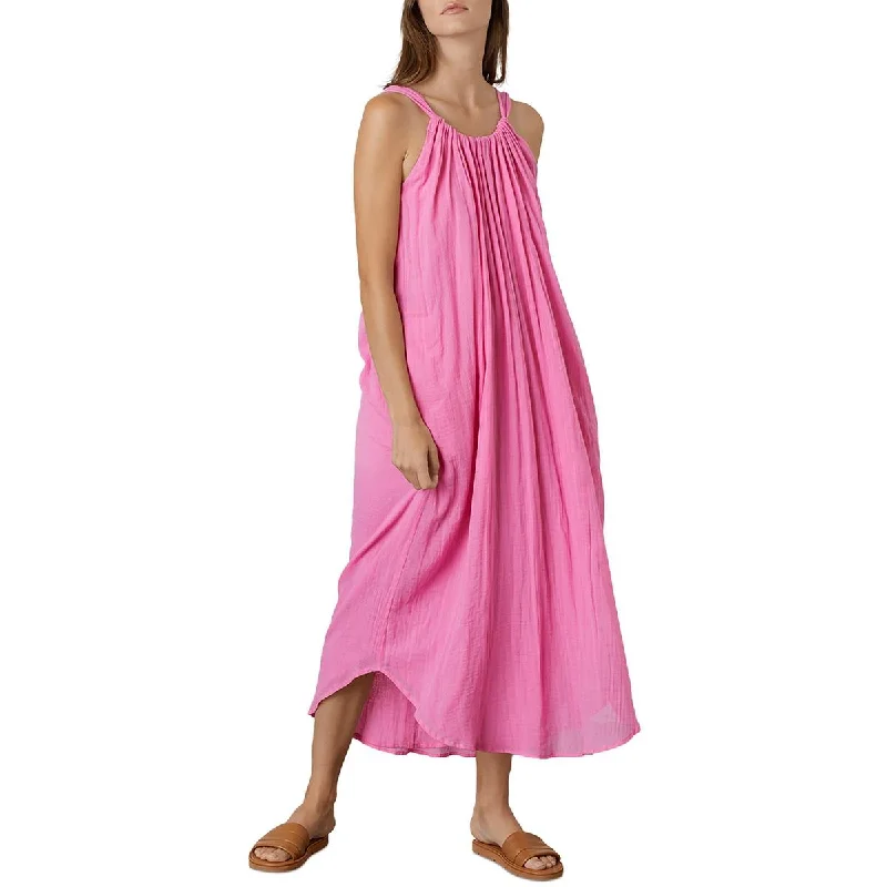 VELVET BY GRAHAM & SPENCER Womens Reese Sleeveless Long Maxi Dress Fashionable Off-Shoulder Maxi Dress VELVET BY GRAHAM & SPENCER Womens Reese Sleeveless Long Maxi Dress Fashionable Off-Shoulder Maxi Dress