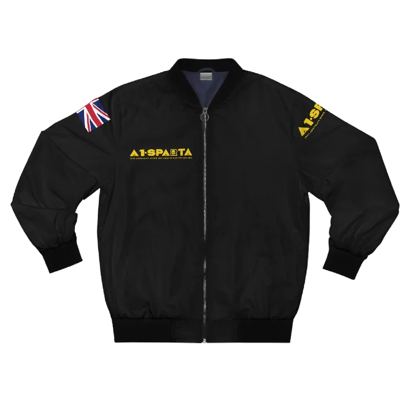 A1•Sparta  GBR  Men's Bomber Jacket (AOP) Anorak Shell Jacket Lightweight Jacket