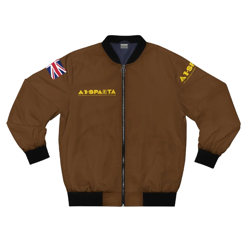 A1•Sparta GBR Men's Bomber Jacket (AOP) Snapped Jacket Toggled Jacket Drawstring Jacket A1•Sparta GBR Men's Bomber Jacket (AOP) Snapped Jacket Toggled Jacket Drawstring Jacket