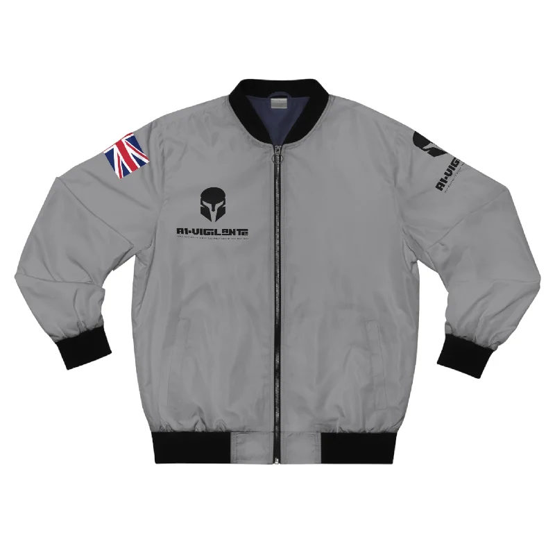 A1-Vigilante Sparta GBR Men's Bomber Jacket (AOP) Boat Neck Shawl Collar Notched Collar A1-Vigilante Sparta GBR Men's Bomber Jacket (AOP) Boat Neck Shawl Collar Notched Collar