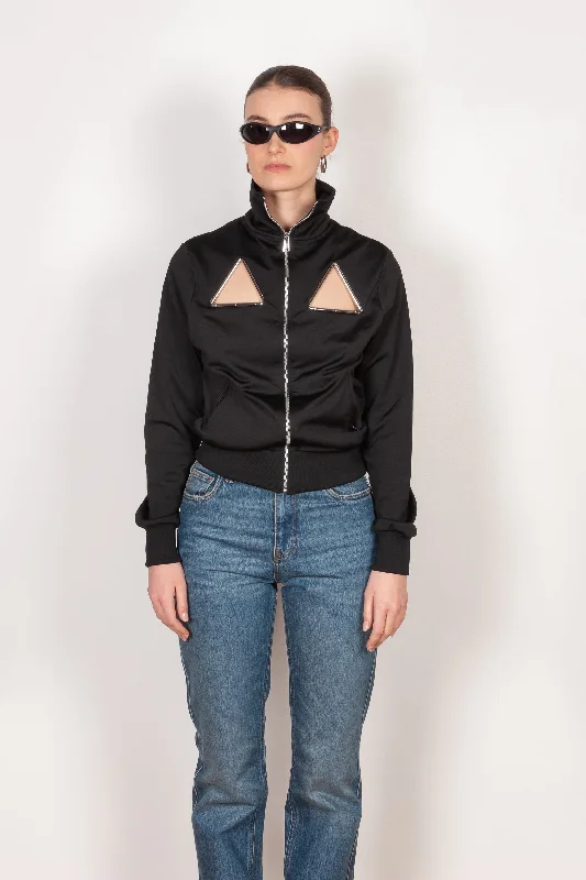 Triangle Tracksuit Jacket Mesh Jacket Canvas Jacket Denim Jacket