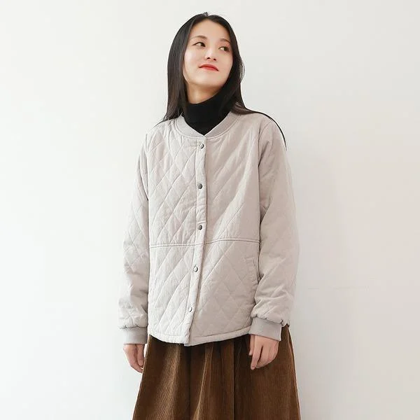 Female Jacket Women's Clothing Warm Winter Coat Patchwork Button Stand Parkas Coats Fleece Fabric Down Fabric Feather Fabric Female Jacket Women's Clothing Warm Winter Coat Patchwork Button Stand Parkas Coats Fleece Fabric Down Fabric Feather Fabric