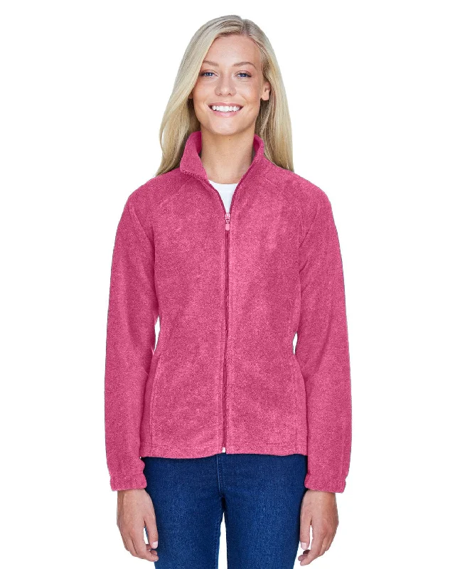 Harriton Ladies Full-Zip Fleece Jacket | Charity Pink Striped Jacket Polka Dot Jacket Floral Jacket Harriton Ladies Full-Zip Fleece Jacket | Charity Pink Striped Jacket Polka Dot Jacket Floral Jacket
