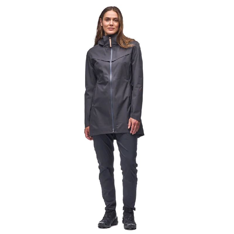 Indyeva Women's Kisa II Rain Jacket Collared Jacket Crew Neck Jacket Turtle Neck Jacket