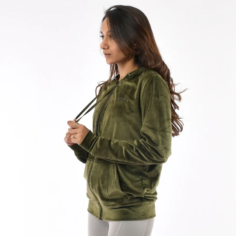 Luxe Zipper Jacket Insulated Jacket Fitted Jacket Loose Jacket