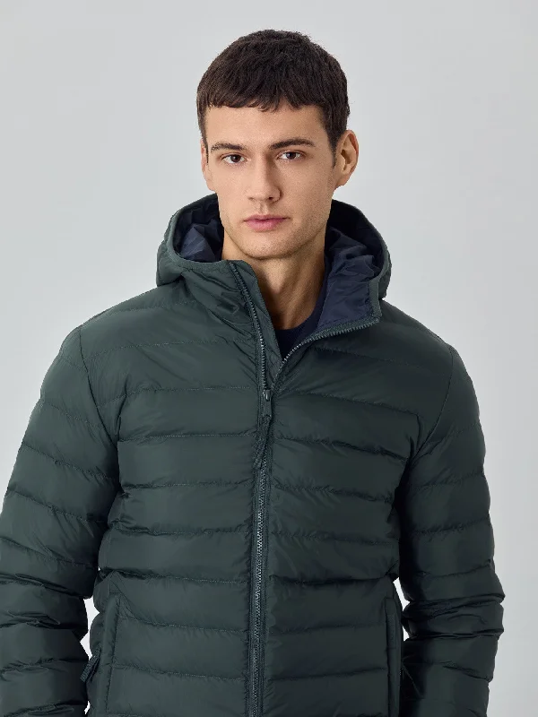 Lightweight Padded Mix Down Jacket Wool Jacket Cashmere Jacket Tweed Jacket