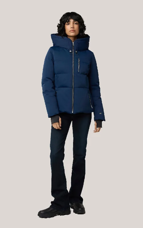 MARILOU Down Jacket Hooded Jacket Caped Jacket Shawl Collar Jacket