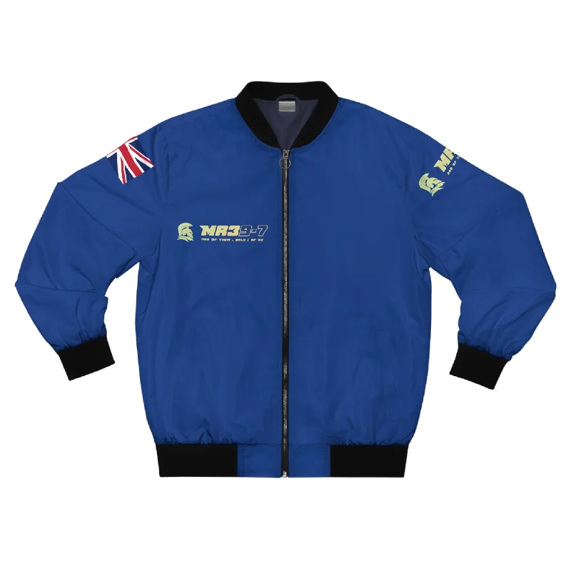 Mr39-7 GBR Men's Bomber Jacket (AOP) Chenille Jacket Brocade Jacket Lace Jacket