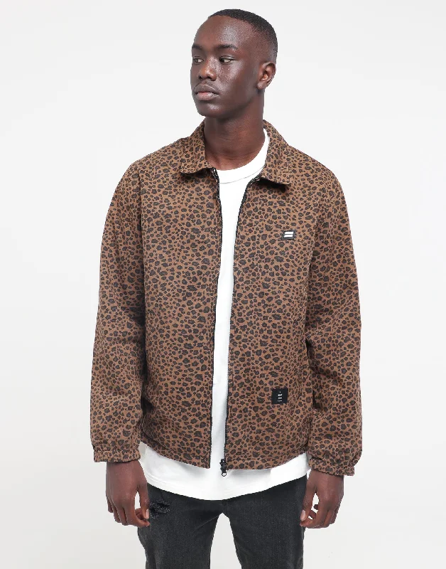 Thing Thing Washed Mach Jacket Leopard Denim Jacket Leather Jacket Suede Jacket