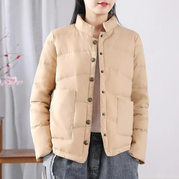 Warm Female Windbreaker Parka Women's Down Jackets Pink Girl Coats Wool Fabric Cashmere Fabric Tweed Fabric Warm Female Windbreaker Parka Women's Down Jackets Pink Girl Coats Wool Fabric Cashmere Fabric Tweed Fabric