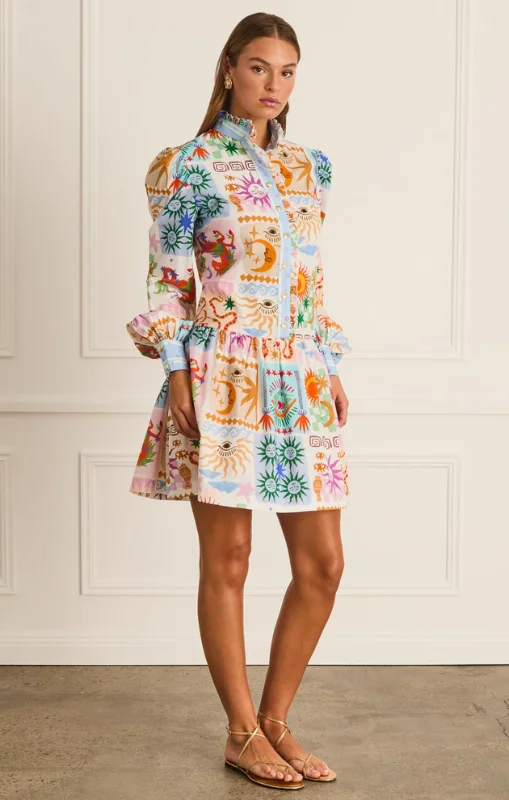 Heaven - Zodiac Josie Mini Dress - HP24025ZO - last one Comfortable Bodycon Mini Dress
