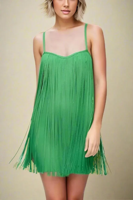 Jazel Bodycon Mini Dress - Emerald Green Elegant Vintage Mini Dress