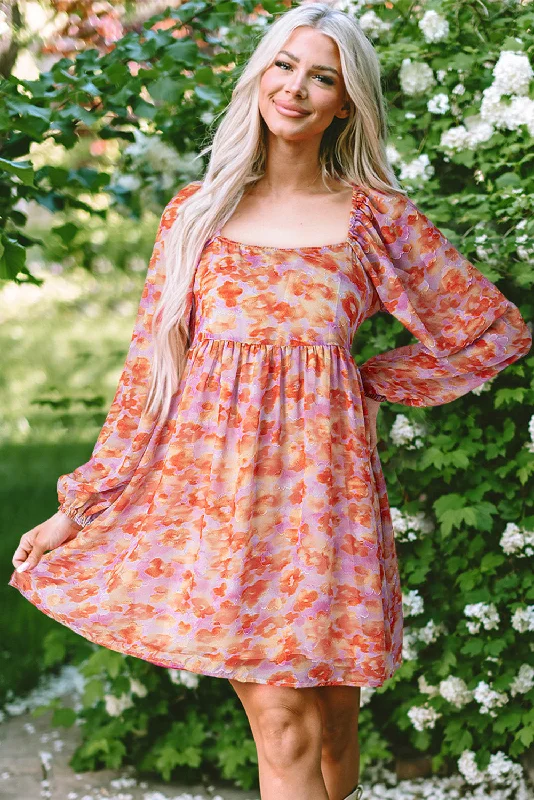 Blue Zone Planet | Rose Floral Print Square Neck High Waist Mini Dress Stylish Plaid Mini Dress Blue Zone Planet | Rose Floral Print Square Neck High Waist Mini Dress Stylish Plaid Mini Dress