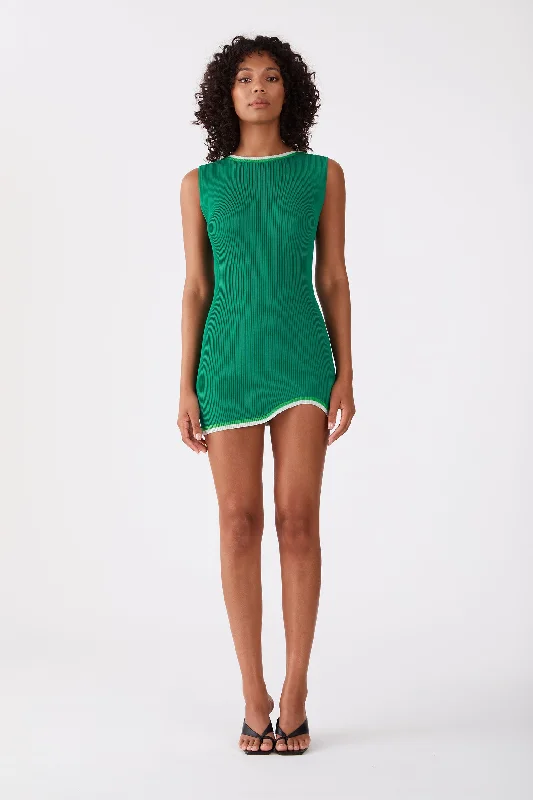 San Sloane Araxie Mini Dress Cozy A-Line Mini Dress