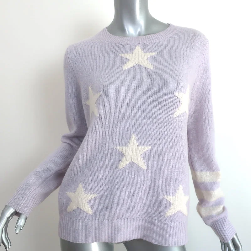 360 Cashmere Embrey Star Sweater Lavender Size Large Open Front Closed Front Wrap Front 360 Cashmere Embrey Star Sweater Lavender Size Large Open Front Closed Front Wrap Front