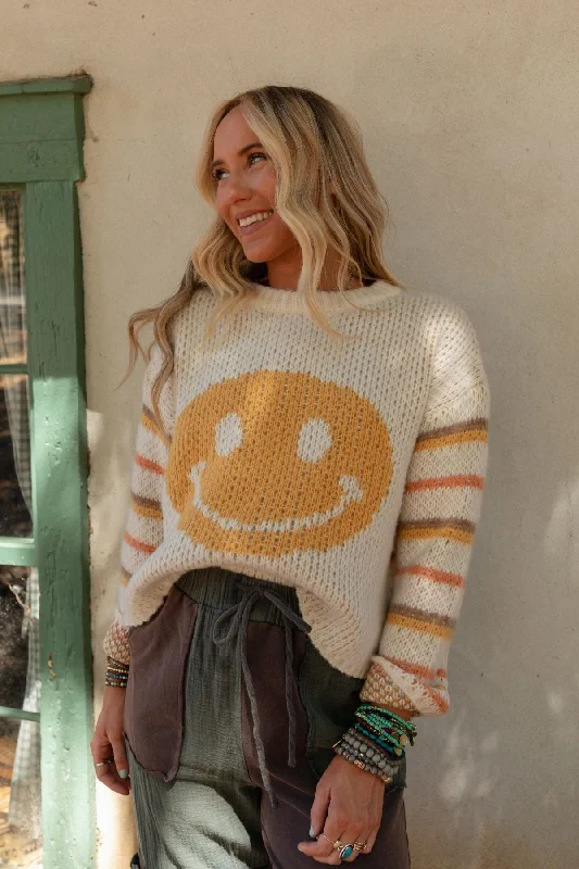Best Life Sweater - Ivory Stylish Fashionable Trendy
