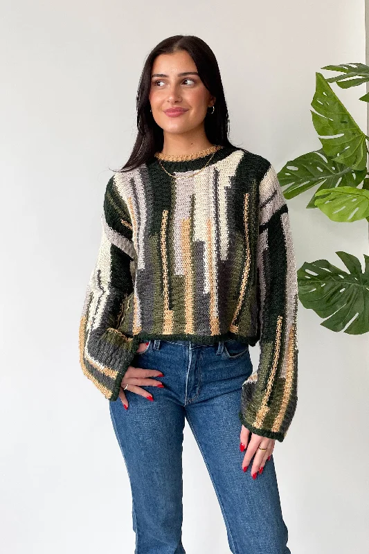 Blake Sweater Mesh Fabric Canvas Fabric Denim Fabric