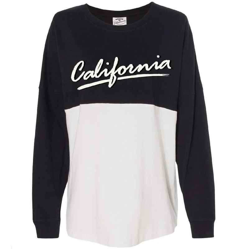 California Swoosh Black White varsity Sweater Notch Collar Peter Pan Collar Cowl Neck California Swoosh Black White varsity Sweater Notch Collar Peter Pan Collar Cowl Neck