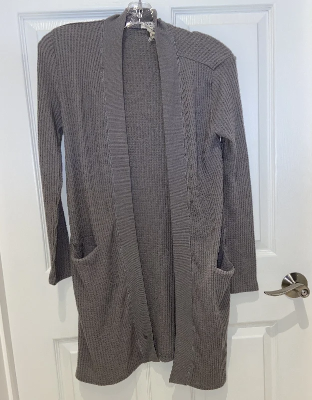 Dylan Waffle Sweater Coat Vintage Grey Knit Fabric Woven Fabric Fleece Fabric