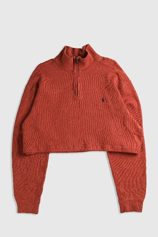 Rework Crop Knit Sweater - XL Machine Wash Dry Clean Hand Wash