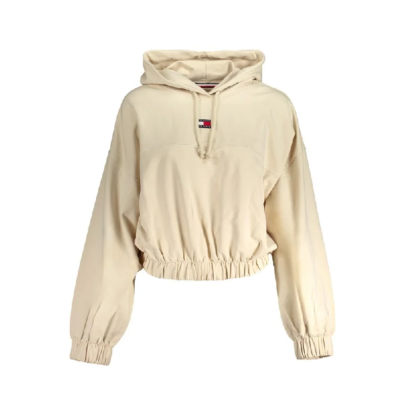 Tommy Hilfiger Beige Cotton Sweater Cashmere Blend Cotton Blend Poly Blend