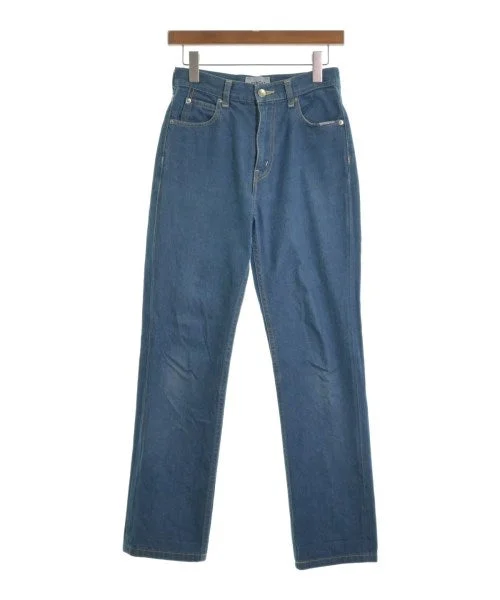 SERGE de bleu Jeans Fashionable Raw Hem Bootcut Jeans