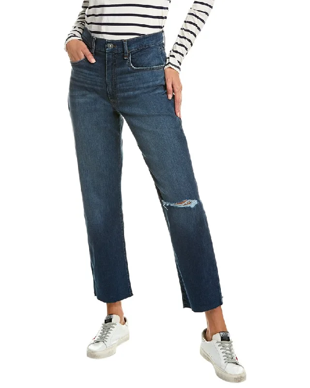 Hudson Jeans Kass Emma High-Rise Straight Jean Trendy Low-Rise Bootcut Jeans