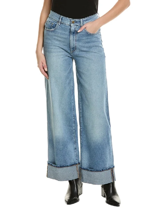 Dl1961 Hepburn Ravello Wide Leg Jean Chic Cropped Jeans