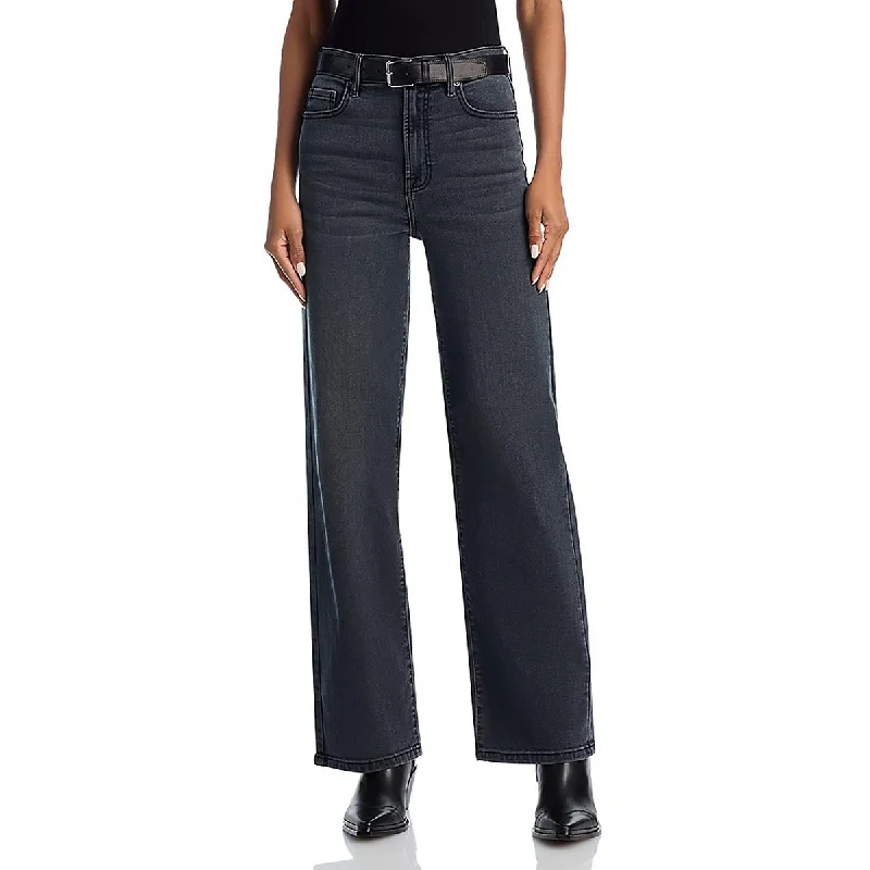 Womens High Rise Denim Ankle Jeans Trendy Skinny Fit Jeans