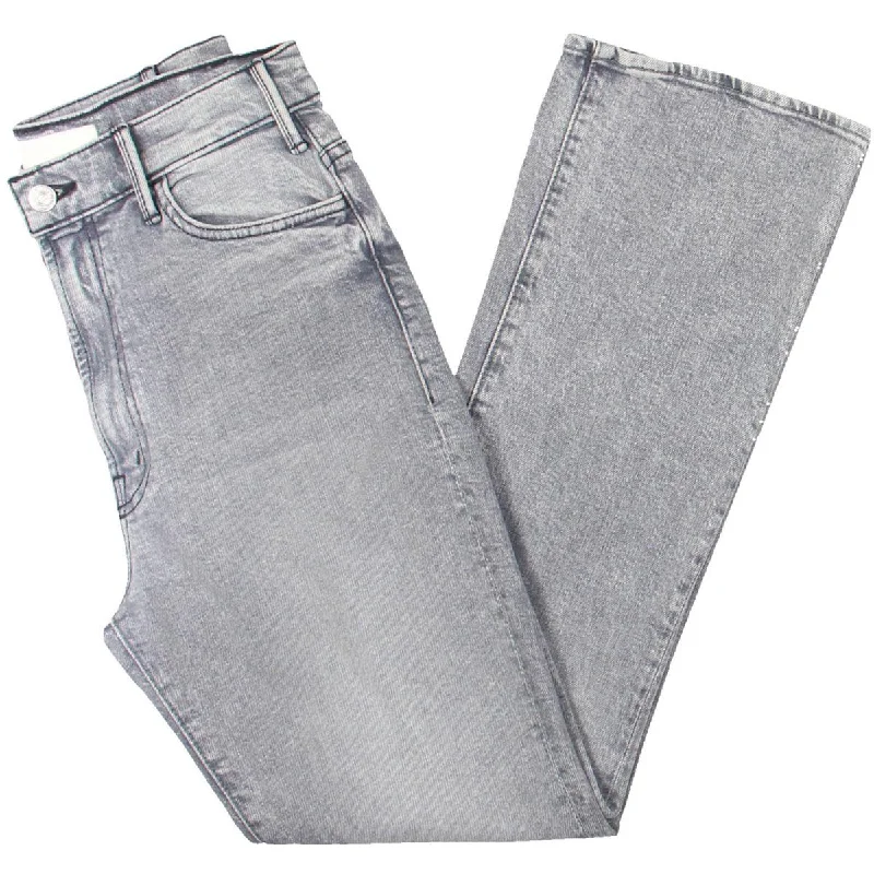 Womens High Rise Ankle Ankle Jeans Fashionable Slim Fit Jeans