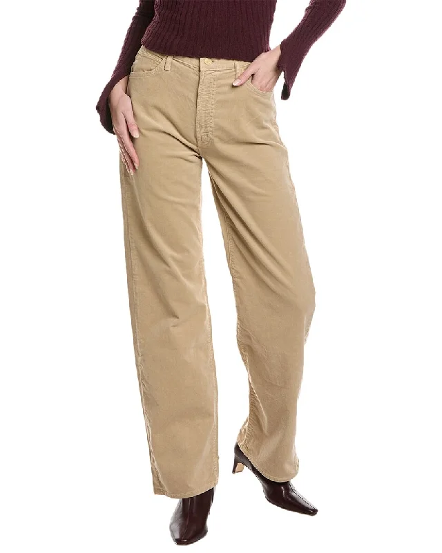 Mother The Dodger Sneak Taos Taupe Straight Leg Jean Casual Loose Fit Jeans