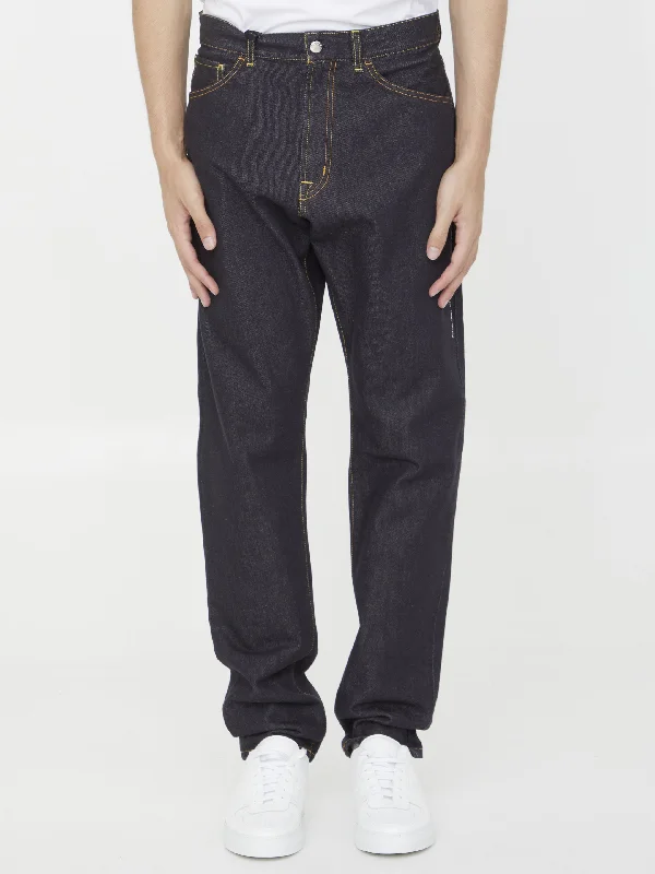 Blue Denim Jeans Comfortable Boyfriend Jeans