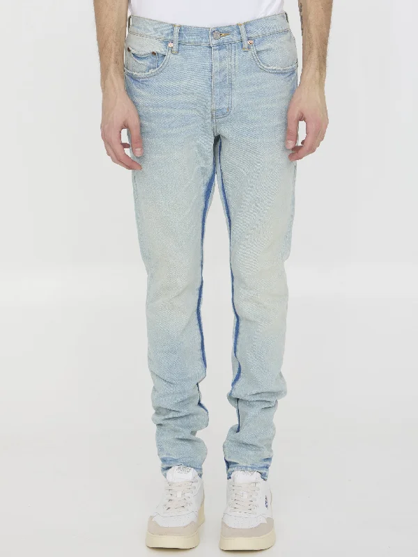 Denim Slim Jeans Cozy Tencel Blend Denim Jeans