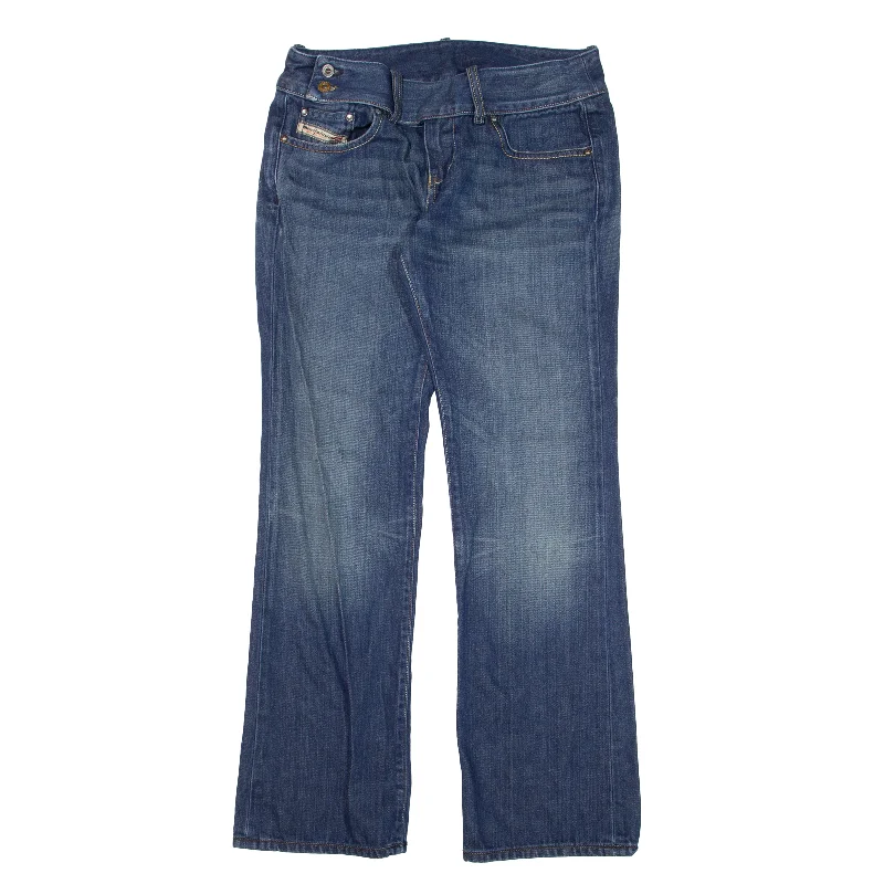 DIESEL Jeans Blue Denim Regular Bootcut Womens W29 L29 Fashionable Slouchy Fit Jeans DIESEL Jeans Blue Denim Regular Bootcut Womens W29 L29 Fashionable Slouchy Fit Jeans